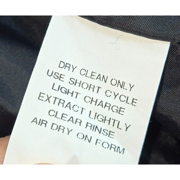 VTG Rock Creek Varsity Jacket XL Navy Wool Leather Letterman NWT Deadstock - Picture 7 of 13